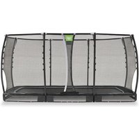 EXIT Allure Premium Bodentrampolin 244x427cm - schwarz von EXIT TOYS