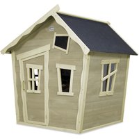 EXIT Crooky 100 Holzspielhaus - graubeige von EXIT TOYS