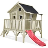 EXIT Crooky 350 Holzspielhaus - graubeige von EXIT TOYS