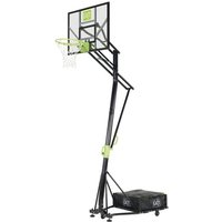 EXIT Galaxy versetzbarer Basketballkorb auf Rädern mit Dunkring - grün/schwarz von EXIT TOYS