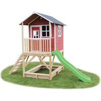 EXIT Holzspielhaus Loft 500, rot von EXIT TOYS