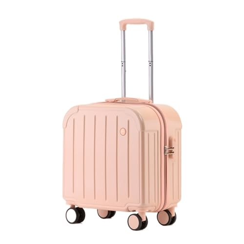EXKURPOO Koffer Klein Gepäck for Damen, Kleiner 18-Zoll-Koffer, Kleiner Leichter Trolley, Boarding-Code-Box, geräuschlose Spinner-Räder(Style 2) von EXKURPOO