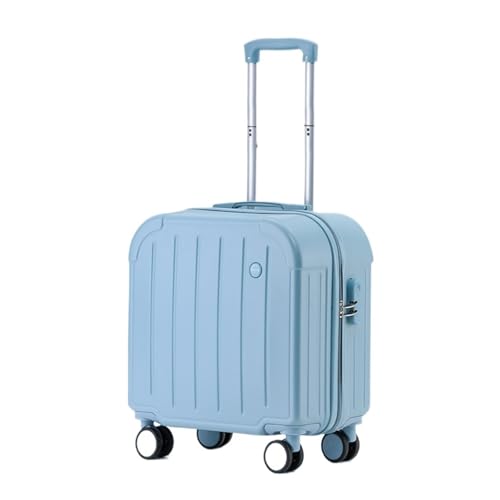 EXKURPOO Koffer Klein Gepäck for Damen, Kleiner 18-Zoll-Koffer, Kleiner Leichter Trolley, Boarding-Code-Box, geräuschlose Spinner-Räder(Style 4) von EXKURPOO