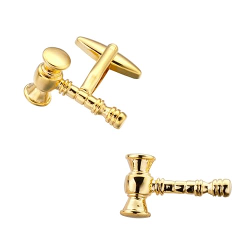 Manschettenknöpfe Men's French Shirt Cufflinks Copper French Cufflinks(0401) von EXKURPOO