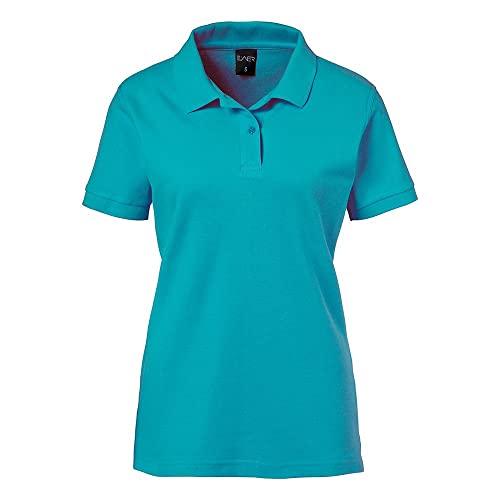 EXNER Damen Polo-Shirt für Medizin, Gastro, Freizeit, Sport, Golf, Farbe Teal, Größe 2XL von EXNER