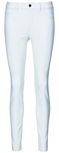 EXNER Damen Skinny 5 Pocket-Jeans, aus super-weichem Baumwoll-Stretch, Farbe weiß, Größe 38 EXNER Damen Skinny 5 Pocket-Jeans, aus super-weichem Baumwoll-Stretch, Farbe weiß, Größe 38 von EXNER