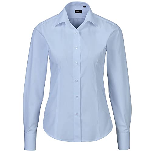 EXNER Damenbluse Langarm Fb. Light Blue Gr. 50 von EXNER