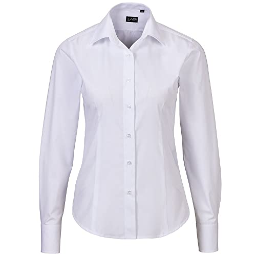 EXNER Damenbluse Langarm Fb. weiß Gr. 50 von EXNER