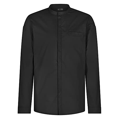 EXNER Funktions-Jacke, Kochjacke, Slim fit, Langarm, Farbe schwarz, Größe 2XL von EXNER