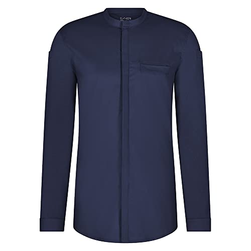 EXNER Funktions-Jacke, Kochjacke, Slim fit mit Polo Piqué, Langarm, Farbe Navy, Größe M von EXNER