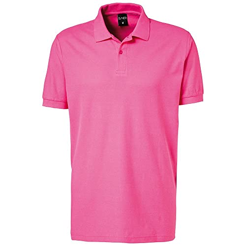 EXNER Herren Polo-Shirt für Medizin, Gastro, Freizeit, Sport, Golf, Farbe Magenta, Größe 3XL von EXNER