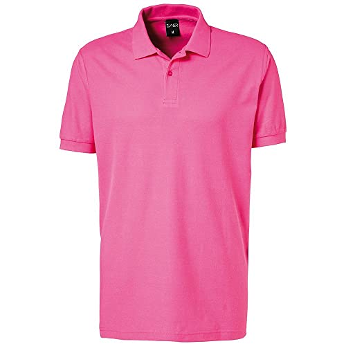 EXNER Herren Polo-Shirt für Medizin, Gastro, Freizeit, Sport, Golf, Farbe Magenta, Größe 4XL von EXNER