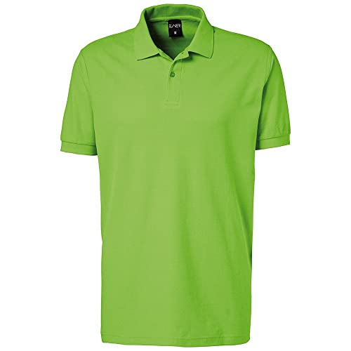 EXNER Herren Polo-Shirt für Medizin, Gastro, Freizeit, Sport, Golf, Farbe lemongreen, Größe M von EXNER