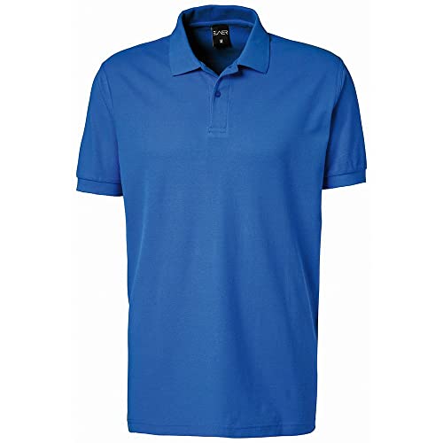 EXNER Herren Polo-Shirt für Medizin, Gastro, Freizeit, Sport, Golf, Farbe royal Blue, Größe 5XL von EXNER