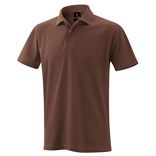 Herren Poloshirt Fb. Toffee Gr. M von EXNER