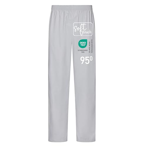 EXNER Medizinische OP-Schlupfhose, Pflege-Hose, Arbeitshose, Unisex für Herren und Damen in Medizin, Krankenpflege, Altenpflege, SPA, Wellnes, Kosmetik, Farbe Silbergrau, Größe 5XL EXNER Medizinische OP-Schlupfhose, Pflege-Hose, Arbeitshose, Unisex für Herren und Damen in Medizin, Krankenpflege, Altenpflege, SPA, Wellnes, Kosmetik, Farbe Silbergrau, Größe 5XL von EXNER