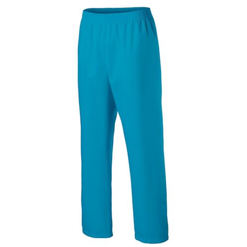 EXNER Medizinische OP-Schlupfhose, Pflege-Hose, Arbeitshose, Unisex für Herren und Damen in Medizin, Krankenpflege, Altenpflege, SPA, Wellnes, Kosmetik, Farbe Teal, Größe 3XL von EXNER