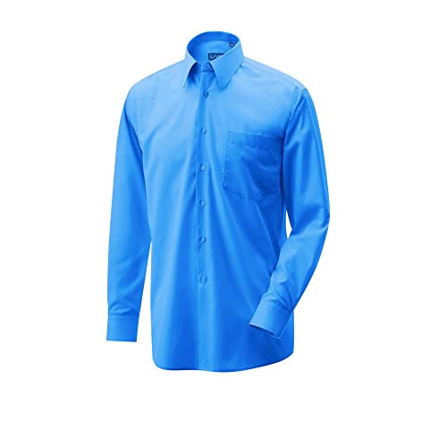 EXNER Oberhemd Langarm Fb. royal Blue Gr. 43/44 von EXNER
