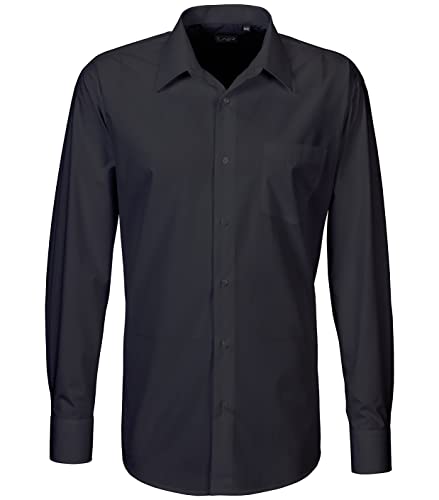EXNER Oberhemd Langarm Fb. schwarz Gr. 47/48 von EXNER