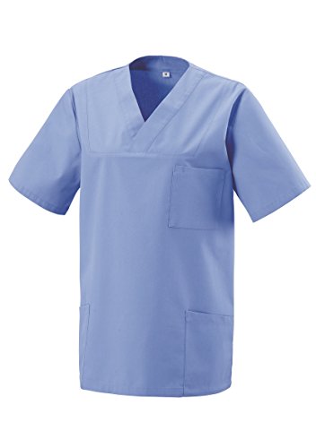 EXNER Damen Herren Kasack Schlupfjacke lightblue Gr. L von EXNER