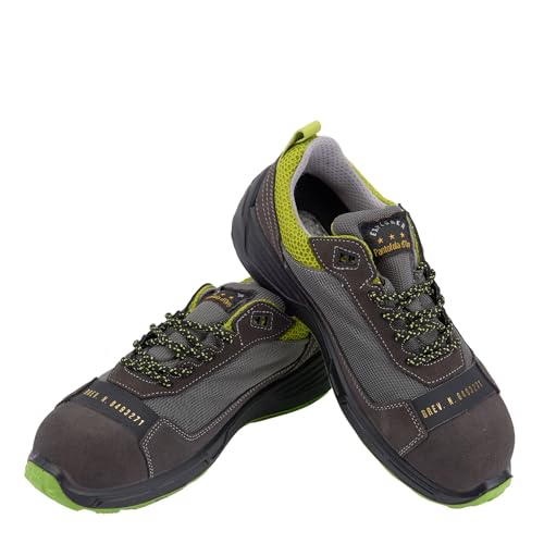 EXPLORER Herren Eris Low S1p SRC Schuh für das Gesundheitswesen, Grau/Schwarz, 38 EU von EXPLORER