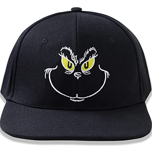 EXPRESS-STICKEREI Cap mit Motiv lustiges Gesicht | Outdoor Snapback mit Verschluss verstellbare Unisex Kappe | Sport Freizeit Basecap | Baseball Kappe Männer Frauen | Einheitsgröße von EXPRESS-STICKEREI