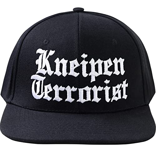 EXPRESS-STICKEREI Kappe mit Spruch “Kneipen Terrorist | Sport Freizeit Basecap | Outdoor Cap mit Verschluss verstellbare Unisex Snapback | Baseball Kappe Männer Frauen | Einheitsgröße von EXPRESS-STICKEREI