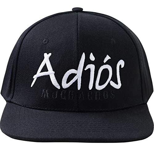 EXPRESS-STICKEREI Lustige Kappe mit Spruch Adios Muchachos - Verstellbare Urban Basecap - Hochwertige Schildkappe - Baseball Kappe - Snapback Kappe mit Verschluss - Einheitsgröße von EXPRESS-STICKEREI