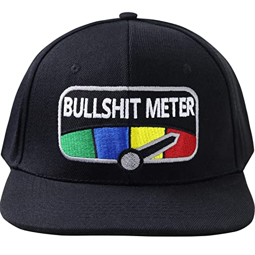 EXPRESS-STICKEREI Lustige Kappe mit Spruch Bullshit Meter - Kappe Verstellbare Urban Basecap - Hochwertige Schildkappe - Baseball Kappe - Snapback Kappe mit Verschluss - Einheitsgröße EXPRESS-STICKEREI Lustige Kappe mit Spruch Bullshit Meter - Kappe Verstellbare Urban Basecap - Hochwertige Schildkappe - Baseball Kappe - Snapback Kappe mit Verschluss - Einheitsgröße von EXPRESS-STICKEREI