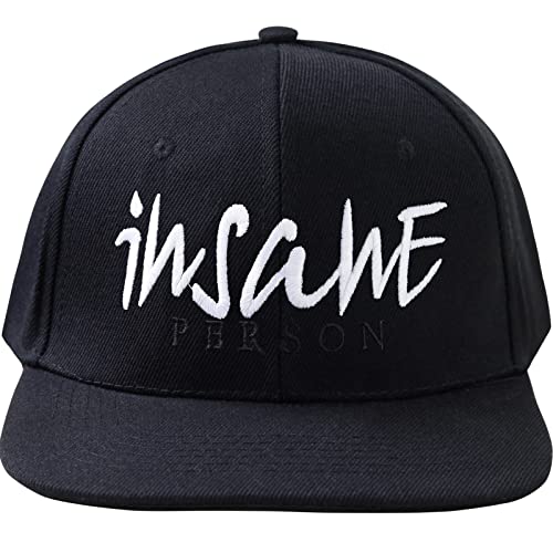 EXPRESS-STICKEREI Lustige Kappe mit Spruch Insane Person - Verstellbare Urban Basecap - Hochwertige Schildkappe - Baseball Kappe - Snapback Kappe mit Verschluss - Einheitsgröße EXPRESS-STICKEREI Lustige Kappe mit Spruch Insane Person - Verstellbare Urban Basecap - Hochwertige Schildkappe - Baseball Kappe - Snapback Kappe mit Verschluss - Einheitsgröße von EXPRESS-STICKEREI