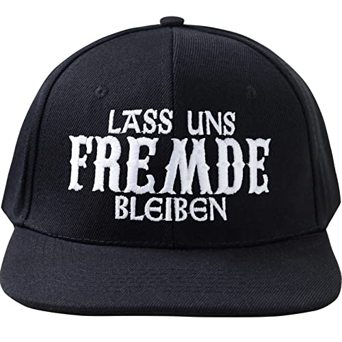 EXPRESS-STICKEREI Verstellbare Urban Basecap - Lustige Kappe mit Spruch DDDD Hochwertige Schildkappe - Baseball Kappe - Snapback Kappe mit Verschluss - Einheitsgröße von EXPRESS-STICKEREI