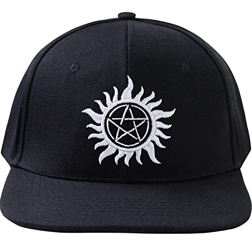 EXPRESS-STICKEREI Verstellbare Urban Basecap - Lustige Kappe mit Spruch Supernatural Cap Hochwertige Schildkappe - Baseball Kappe - Snapback Kappe mit Verschluss - Einheitsgröße von EXPRESS-STICKEREI
