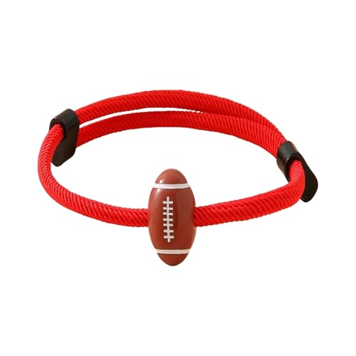 EXQIOUR Simple Styles 4 mm Mailänder Seil mit verstellbarer Länge und Rugbys-Akzent, Partyzubehör, stilvolle Outfits, trendiges Herren-Armband, Einheitsgröße, Wie beschrieben EXQIOUR Simple Styles 4 mm Mailänder Seil mit verstellbarer Länge und Rugbys-Akzent, Partyzubehör, stilvolle Outfits, trendiges Herren-Armband, Einheitsgröße, Wie beschrieben von EXQIOUR