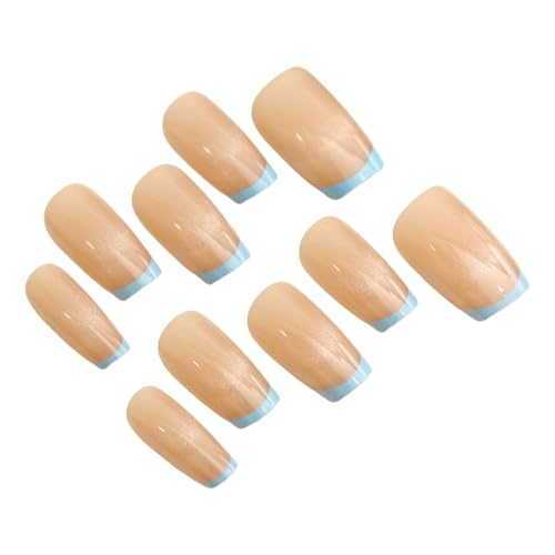 Nägel zum Aufdrücken, quadratisch, mit Designs, Katzenaugen, glänzend, zum Aufkleben auf Acryl, für Damen, Mädchen, Katzen, Augen Nägel zum Aufdrücken, quadratisch, mit Designs, Katzenaugen, glänzend, zum Aufkleben auf Acryl, für Damen, Mädchen, Katzen, Augen von EXQIOUR