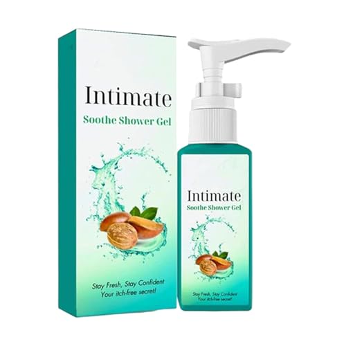 AEXZR Intim beruhigendes Duschgel, natürliches feuchtigkeitsspendendes Duschgel, intimes reinigendes Bio-Duschgel. Geeignet für Männer und Frauen mit empfindlicher Haut von EXQST