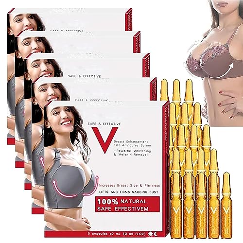 Brustvergr￶￟erungsserum, nat￼rliches brustn￤hrendes, straffendes Ampullenserum, bruststraffendes nat￼rliches ￤therisches ￖl, Lifting- und Aufpolsterungs￶l f￼r Frauen von EXQST