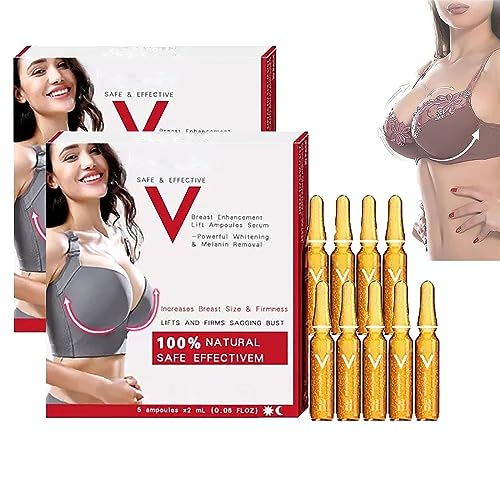 Brustvergrößerungsserum, natürliches brustnährendes, straffendes Ampullenserum, bruststraffendes natürliches ätherisches Öl, Lifting- und Aufpolsterungsöl für Frauen Brustvergrößerungsserum, natürliches brustnährendes, straffendes Ampullenserum, bruststraffendes natürliches ätherisches Öl, Lifting- und Aufpolsterungsöl für Frauen von EXQST