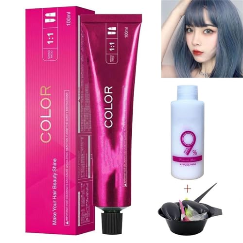 EXQST 2024 Neue Haarfarbe, Haarfarbe für Dunkles Haar, ohne Bleichmittel, nährende Haarfarbe, langanhaltende Wirkung, verblasst Nicht leicht, für Männer und Frauen von EXQST