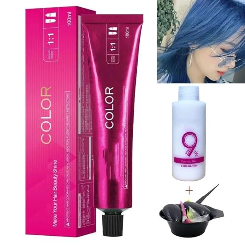 EXQST 2024 Neue Haarfarbe, Haarfarbe für Dunkles Haar, ohne Bleichmittel, nährende Haarfarbe, langanhaltende Wirkung, verblasst Nicht leicht, für Männer und Frauen von EXQST