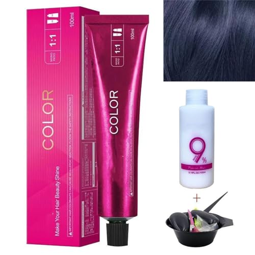 EXQST 2024 Neue Haarfarbe, Haarfarbe für Dunkles Haar, ohne Bleichmittel, nährende Haarfarbe, langanhaltende Wirkung, verblasst Nicht leicht, für Männer und Frauen von EXQST