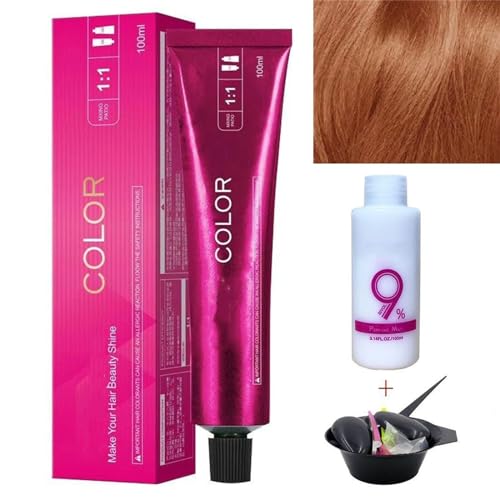 EXQST 2024 Neue Haarfarbe, Haarfarbe für Dunkles Haar, ohne Bleichmittel, nährende Haarfarbe, langanhaltende Wirkung, verblasst Nicht leicht, für Männer und Frauen von EXQST