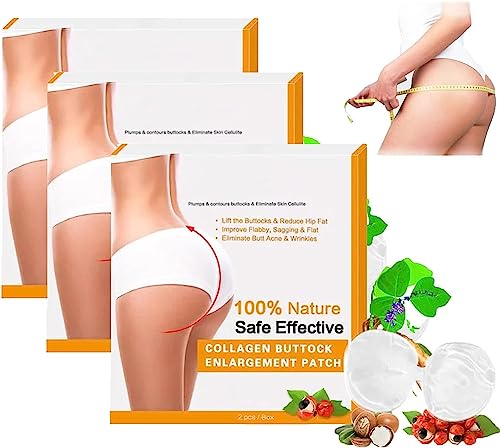 EXQST Butt Lift Sculpting Patch Kit Kollagen-Gesäßvergrößerungspflaster Größeres Gesäßvergrößerungs-Straffungspflaster Schnell stärkendes Hüftpflaster von EXQST
