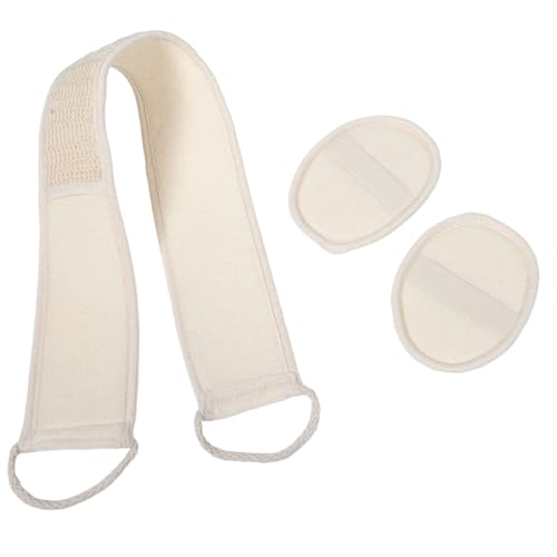 EXQUIMEUBLE Duschschrubber Mit Peeling-seite Und Rückenschrubber Für Badewanne Peelingtücher Für Dusche Wiederverwendbarer Hautpeeling-handtuch von EXQUIMEUBLE