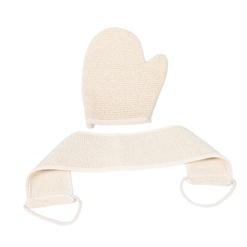 EXQUIMEUBLE Jute-badehandschuhe Peeling-handschuhe Für Männer Dusche Rückenschrubber Wiederverwendbar Körperpflege von EXQUIMEUBLE