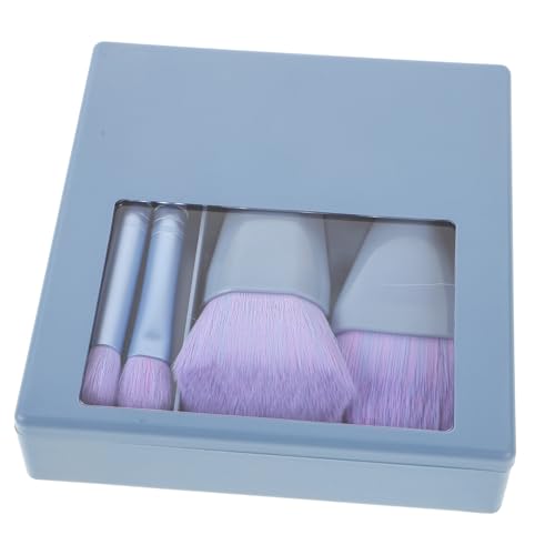 EXQUIMEUBLE 1 Satz Make Up Pinsel Set mit Spiegel Weiche Borsten Teiliges Kosmetik Set für Foundation und Lidschatten Tragbar und Stylisch für Unterwegs von EXQUIMEUBLE