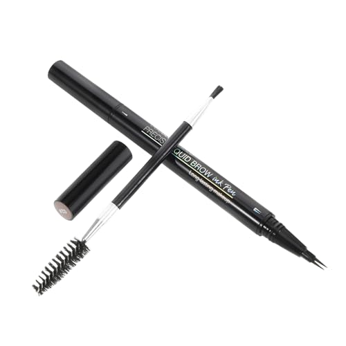EXQUIMEUBLE 1satz Wasserdichter Augenbrauenstift Dualem Ende Hautfreundliche Formel Für Langanhaltende Natürliche Augenbrauen Für Hauttypen Inklusive Empfindlicher Haut von EXQUIMEUBLE