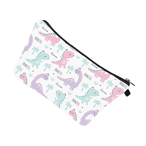 EXQUIMEUBLE 1stück Dino-Make-up Tasche Für Frauen Multifunktionale Kosmetiktasche Mit Dinosaurier- Für Reisen Outdoor-aktivitäten Badezimmerorganisation Große Kapazität Leicht Und von EXQUIMEUBLE