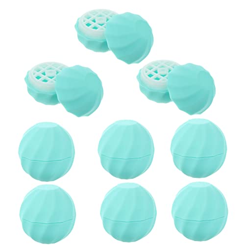 EXQUIMEUBLE 10 Stücke Leere Lippenbalsam Kugelbehälter Nachfüllbare Lippenstifthülsen für Selbstgemacht Kosmetik Reise Lip Balm Multifunktionale Lippenpflege Aufbewahrung von EXQUIMEUBLE