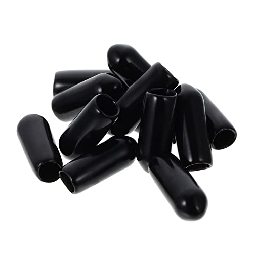 EXQUIMEUBLE 100 Stück Teiliges Gummikappen für Haarreifen Endkappen aus Strapazierfähigem Gummi Passend für Stirnbänder Schützend und Flexibel für DIY Haarband Zubehör von EXQUIMEUBLE