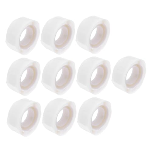 EXQUIMEUBLE 10rollen Aufkleber Für Wimpernkleberhalter Runde Klebebecherpads Geeignet Für Salon Und Heimgebrauch Effizient Für Wimpernextensions von EXQUIMEUBLE
